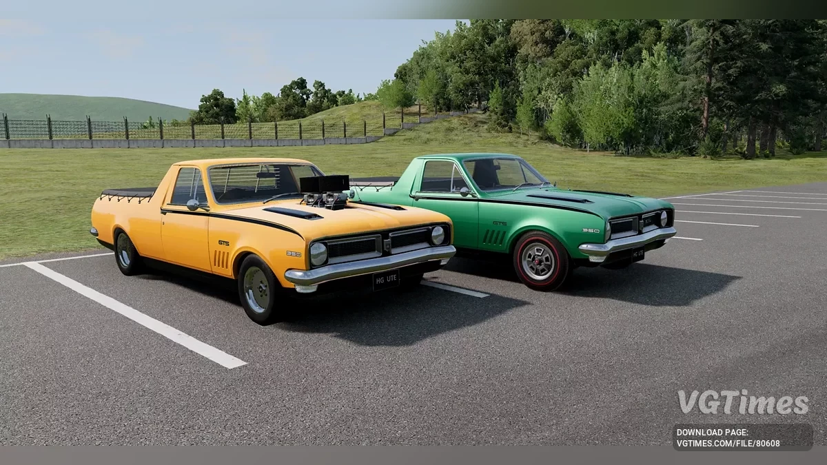 BeamNG.drive — 1970 HG Holden Kingswood Ute v1.0 (0.34.x)