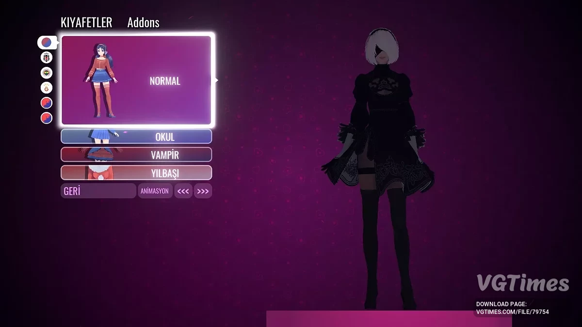MiSide — 2B dari permainan Nier Automata