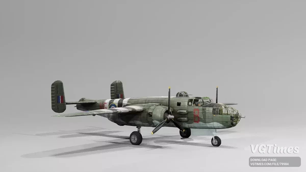 BeamNG.drive — B25 Mitchell v7.3 (0.34.x)