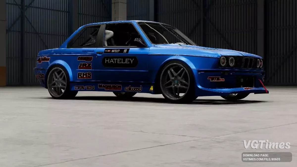 BeamNG.drive — BMW M3 E30 Fórmula Drift B1.0 (0.34.C)