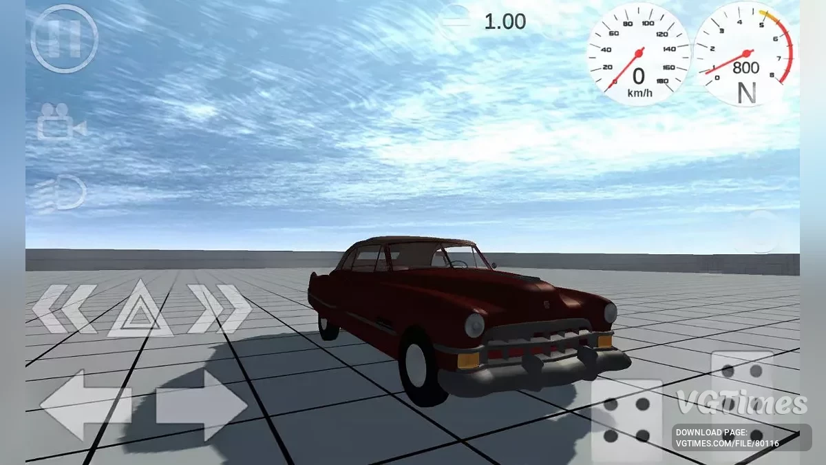 Simple Car Crash Physics Sim — Serie Cadillac 62