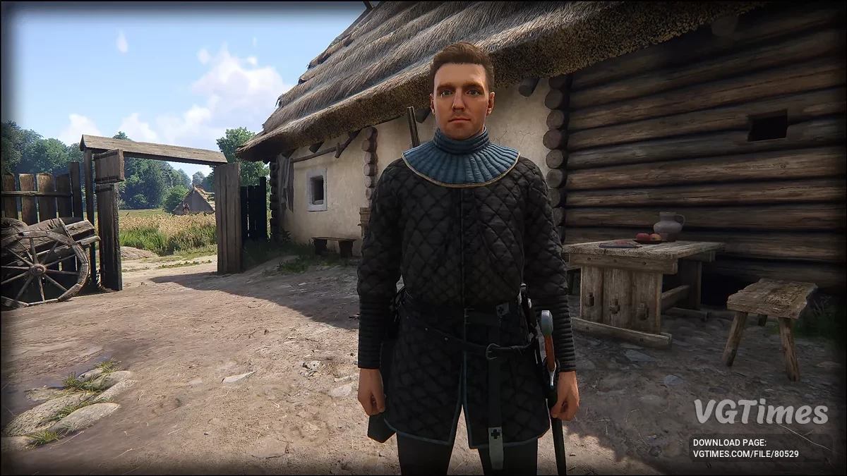 Kingdom Come: Deliverance 2 — Couro preto (PTF)