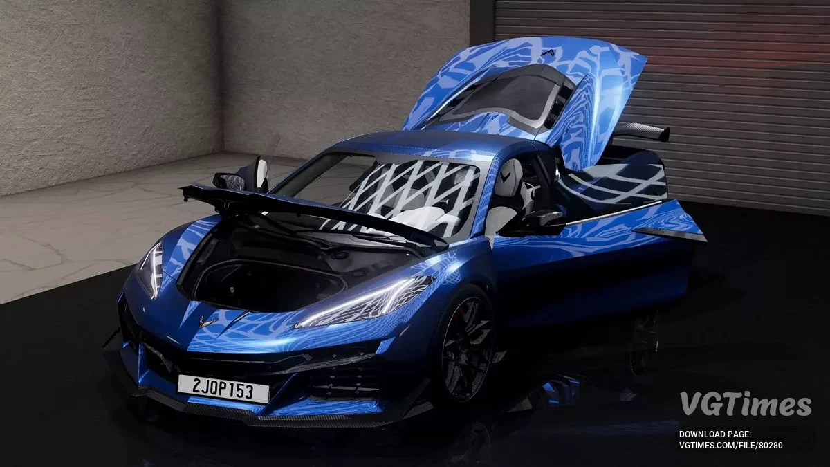 BeamNG.drive — Chevrolet Corvette C8