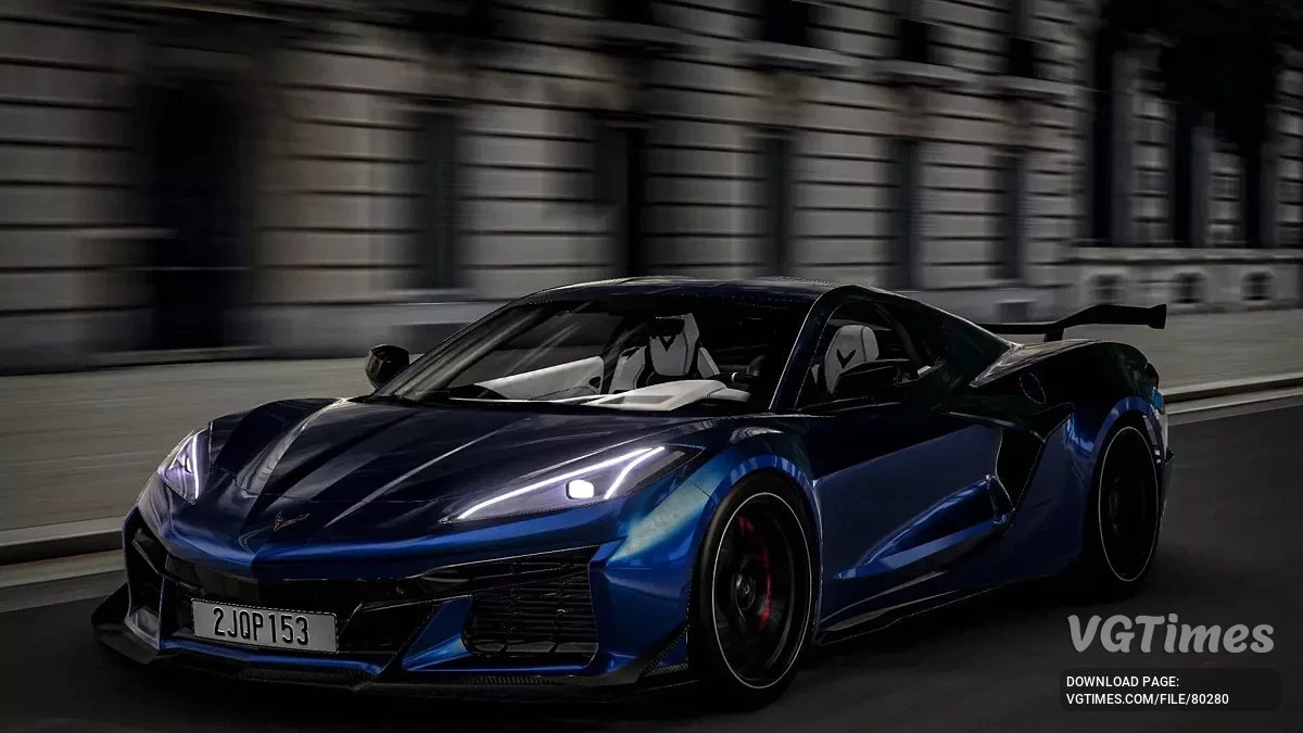 BeamNG.drive — Chevrolet Corvette C8