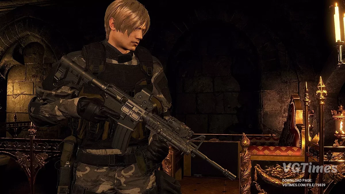 Resident Evil 4 Remake (2023) — Класичний M4A1 Carbine