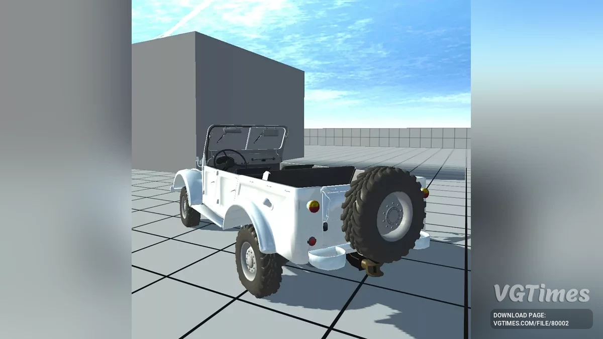 Not Simple Car Crash — GAZ 69