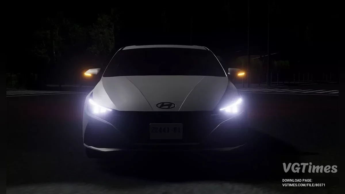 BeamNG.drive — Hyundai Elantra (CN7) 2021