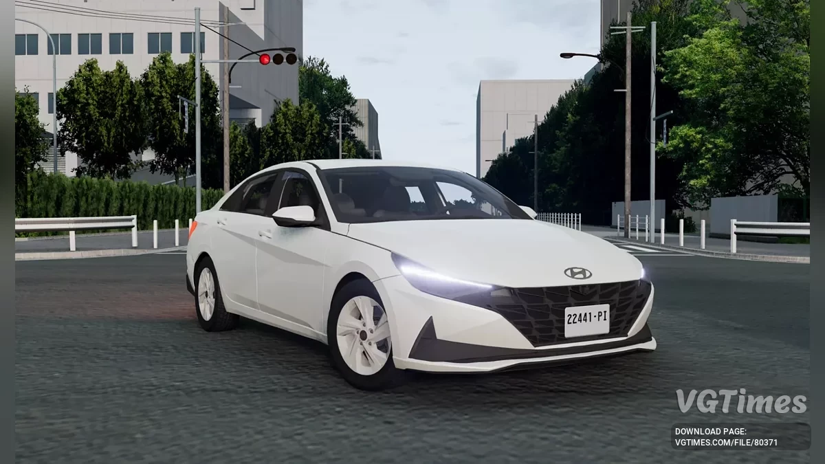 BeamNG.drive — Hyundai Elantra (KN7) 2021