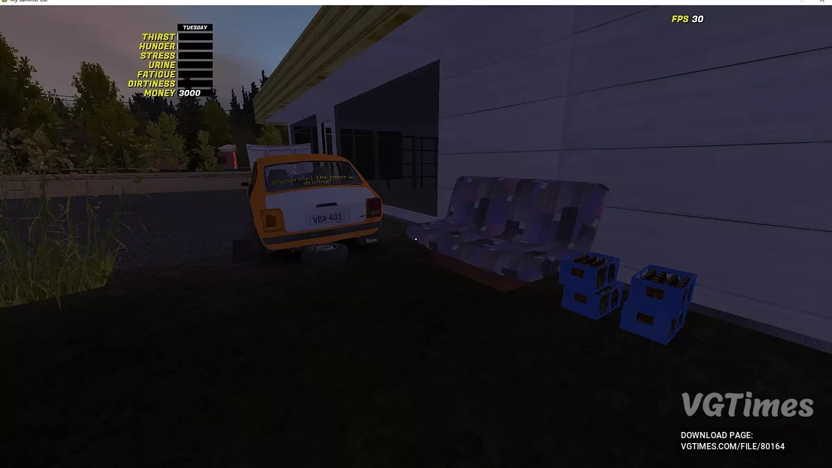 My Summer Car — Misi: Pembelian Mobil, 3000 Mark