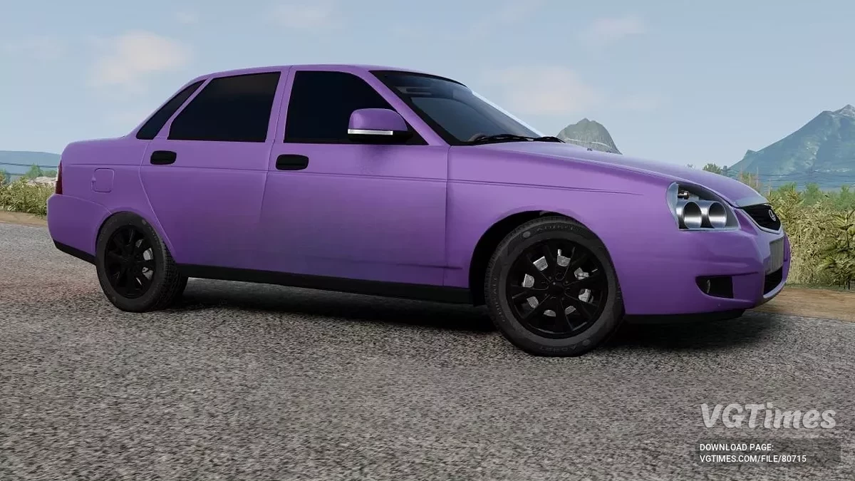 BeamNG.drive — Lada Priora 2 v1.0 (v0.34.x)