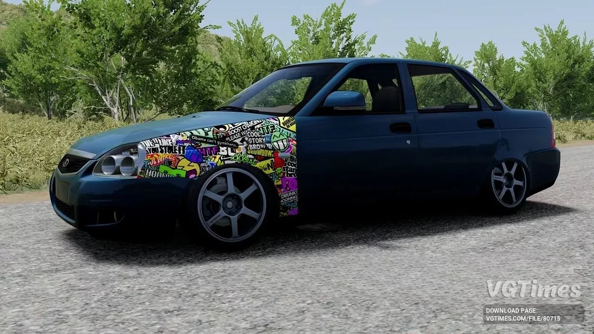 BeamNG.drive — Lada Priora 2 v1.0 (v0.34.x)