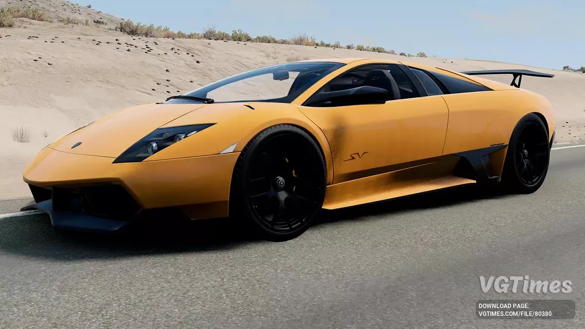 BeamNG.drive — Lamborghini Murcielago v1.0 (v0.34.x)