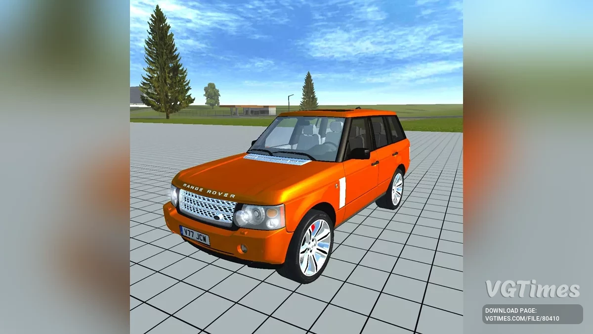 Simple Car Crash Physics Sim — Land Rover Vogue 2004