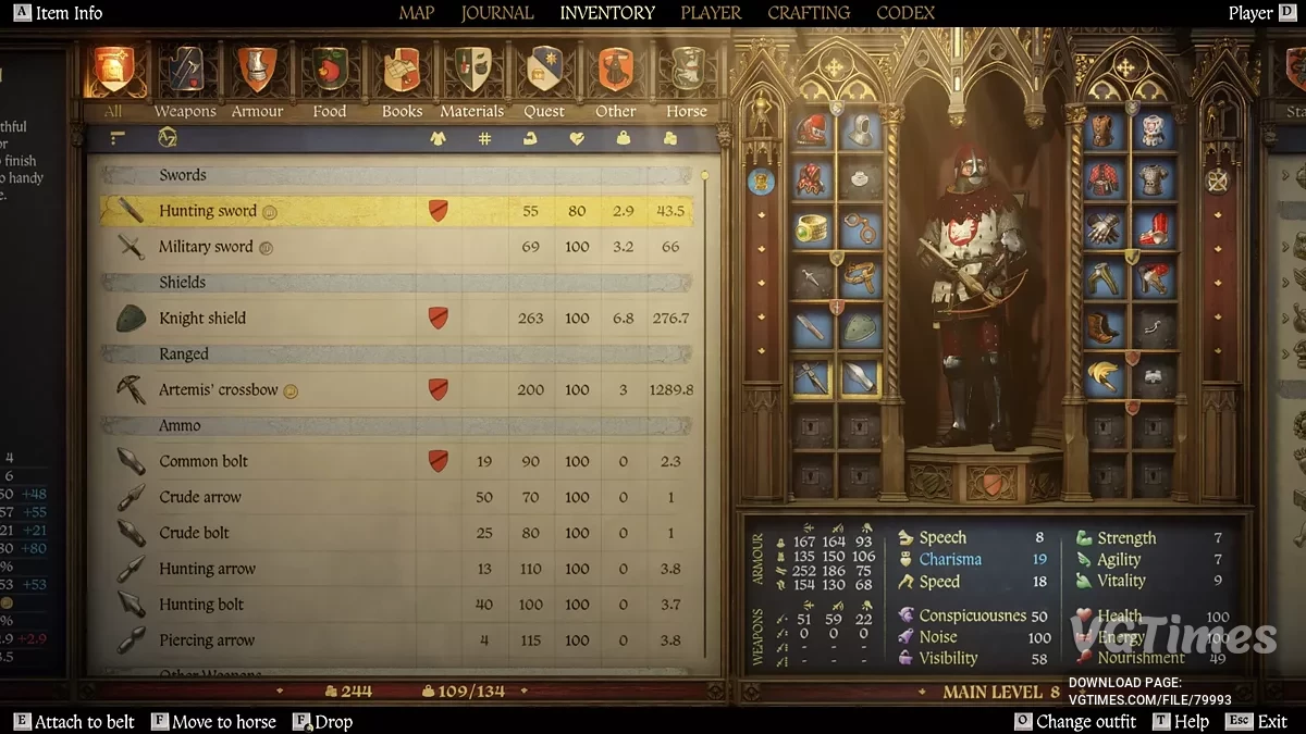 Kingdom Come: Deliverance 2 — Bahan Konsumsi Tanpa Berat