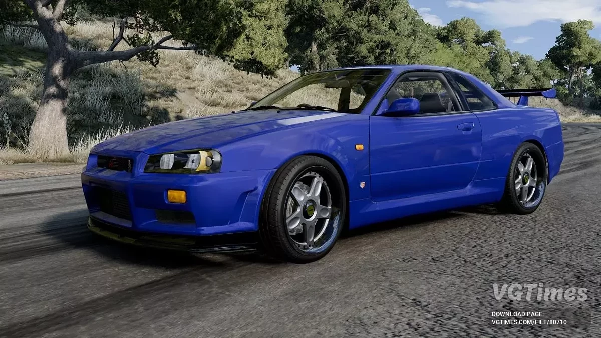BeamNG.drive — Nissan Skyline R34 GTR v1.0