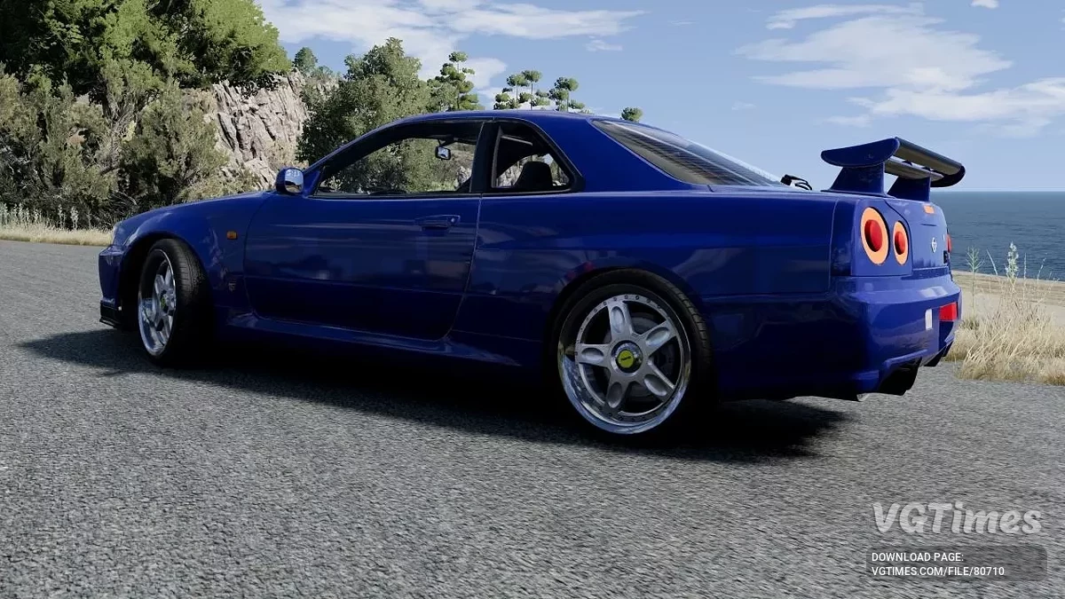 BeamNG.drive — Nissan Skyline R34 GTR v1.0