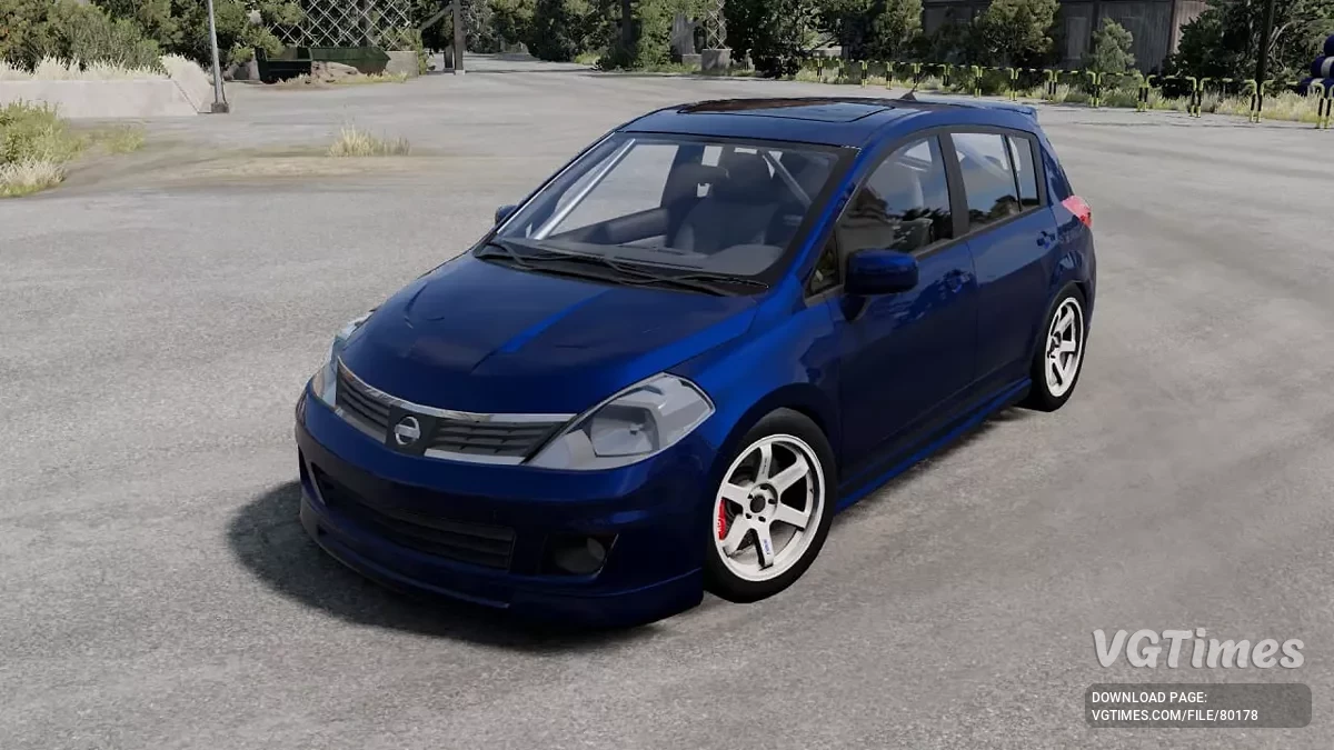 BeamNG.drive — Nissan Versa 2008 B1.0 (0.34.s)