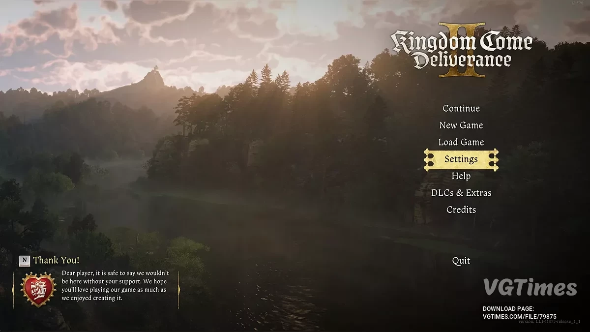 Kingdom Come: Deliverance 2 — Wyłączenie wprowadzeń