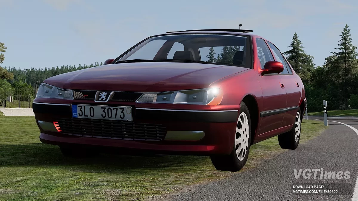 BeamNG.drive — Peugeot 406 v2.0 Модифікований