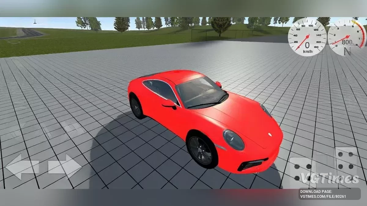 Simple Car Crash Physics Sim — Porsche Kaiman 992