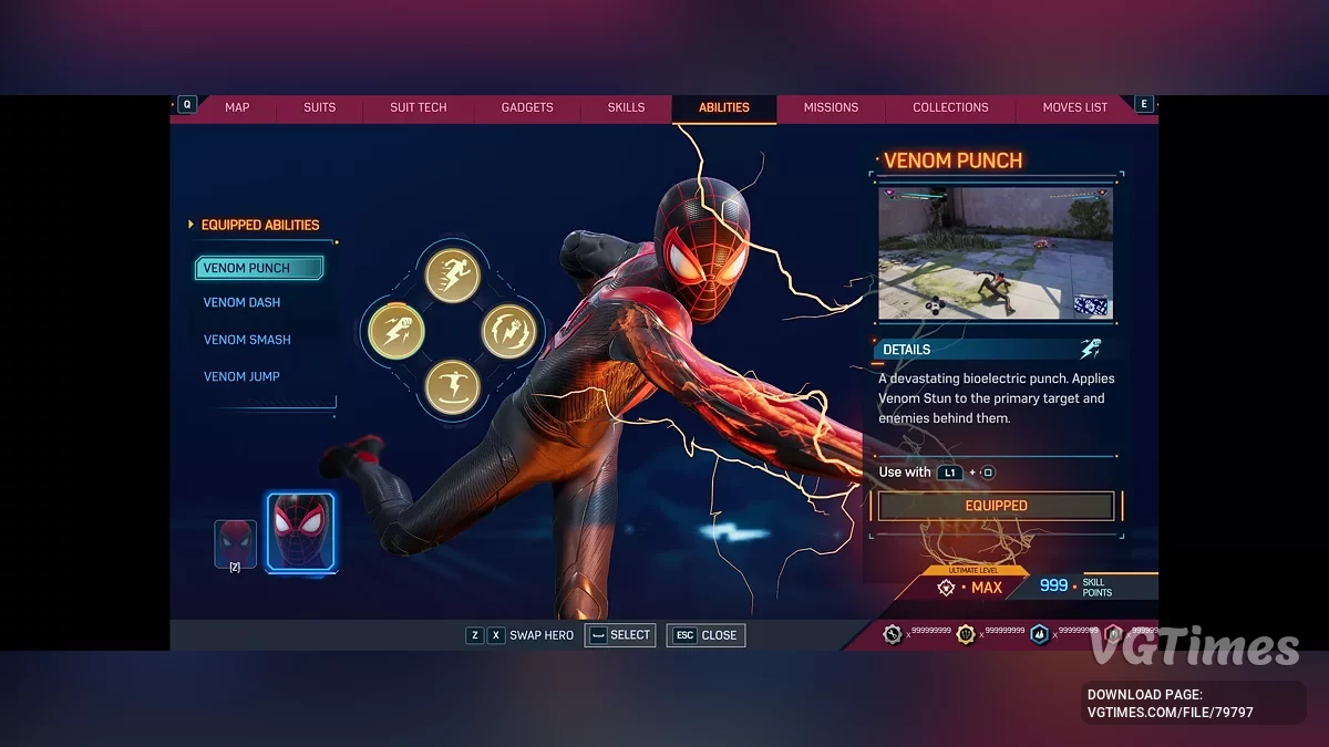Marvel's Spider-Man 2 — Selesai 100% dan tersedia NG+