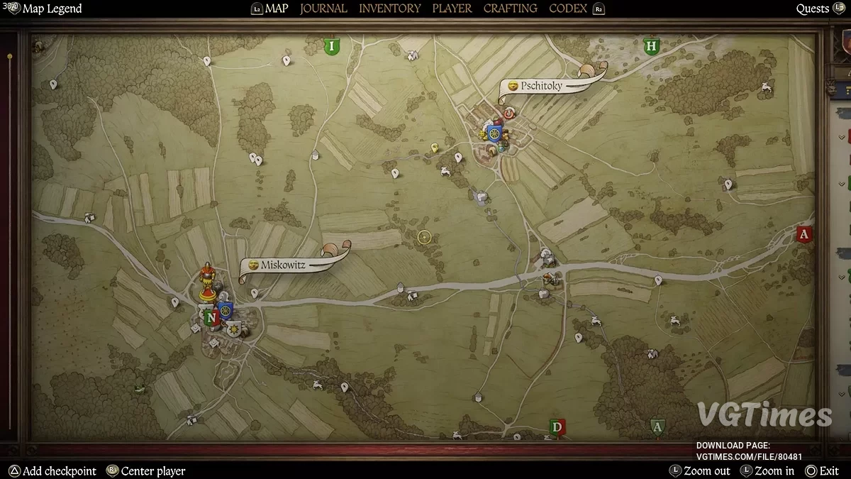 Kingdom Come: Deliverance 2 — Desbloquear completamente o mapa do jogo desde o início (PTF)
