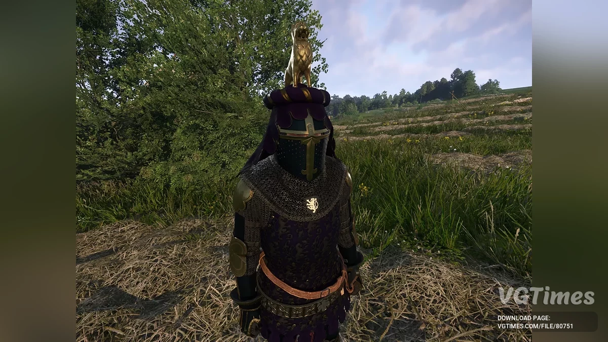 Kingdom Come: Deliverance 2 — Різні варіації забарвлення для броні Брунцвика