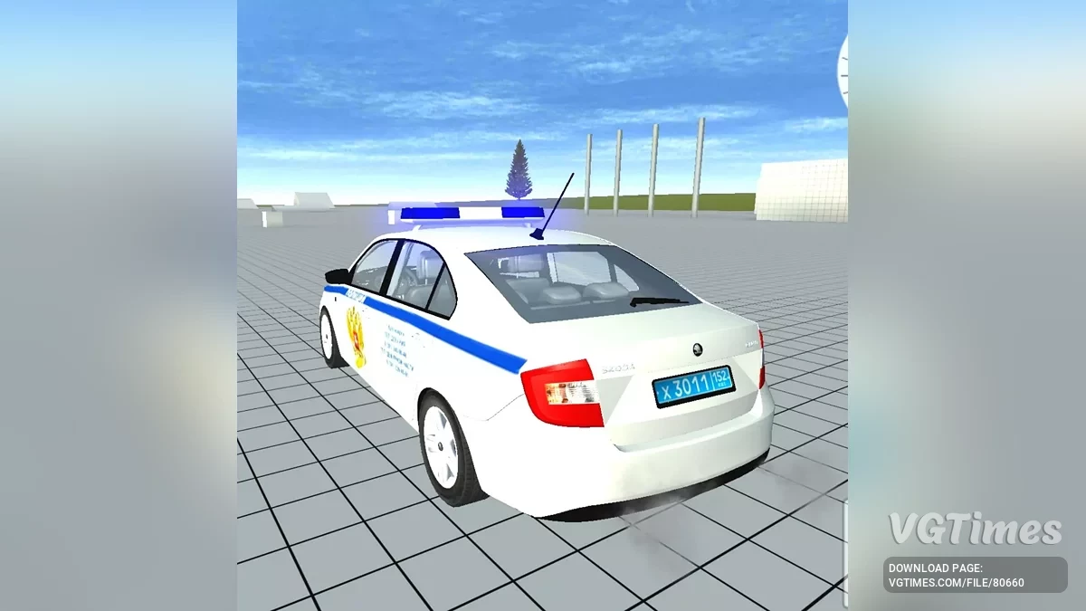 Simple Car Crash Physics Sim — Skoda Rapid DPS