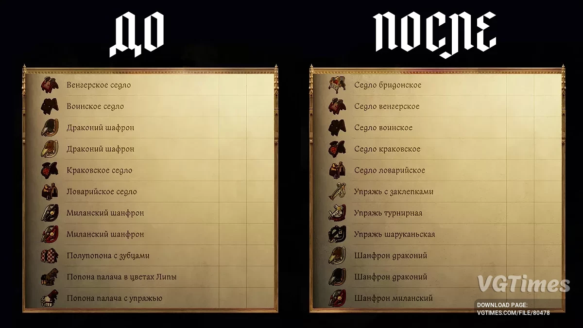 Kingdom Come: Deliverance 2 — Сортування інвентарю