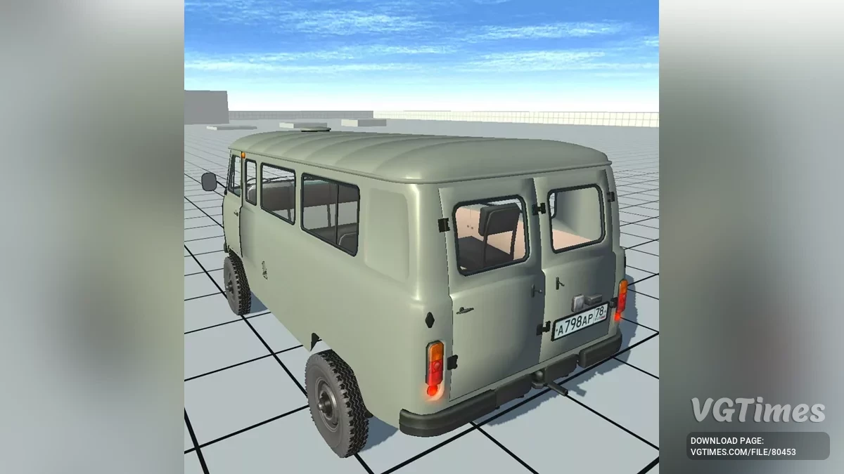 Not Simple Car Crash — UAZ "buhanka"