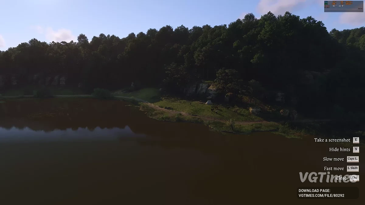 Kingdom Come: Deliverance 2 — Zwiększona odległość w trybie fotograficznym (bez konfliktów)