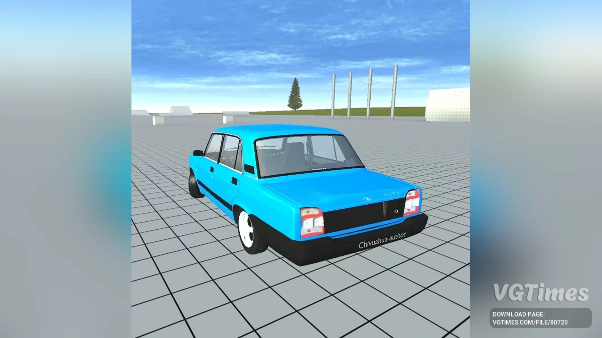 Simple Car Crash Physics Sim — Vaz 2107M