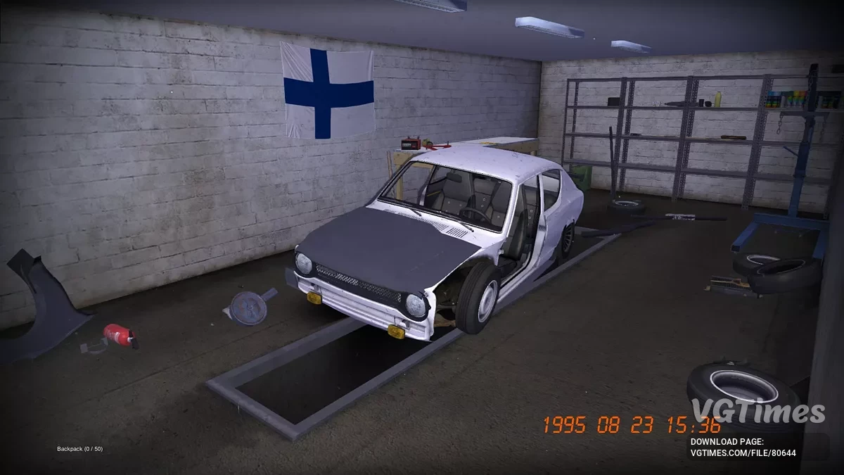 My Summer Car — Racing abandonado Satsuma, 240 km/h, 10,000 marcas