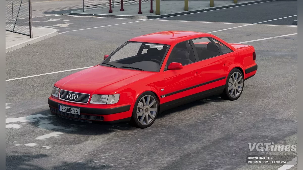 BeamNG.drive — Audi 100 (C4) Stok  S  Stance