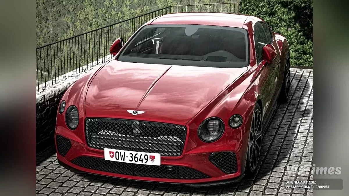 BeamNG.drive — Bentley Continental GT 2018 v1.1 (0.34.x)