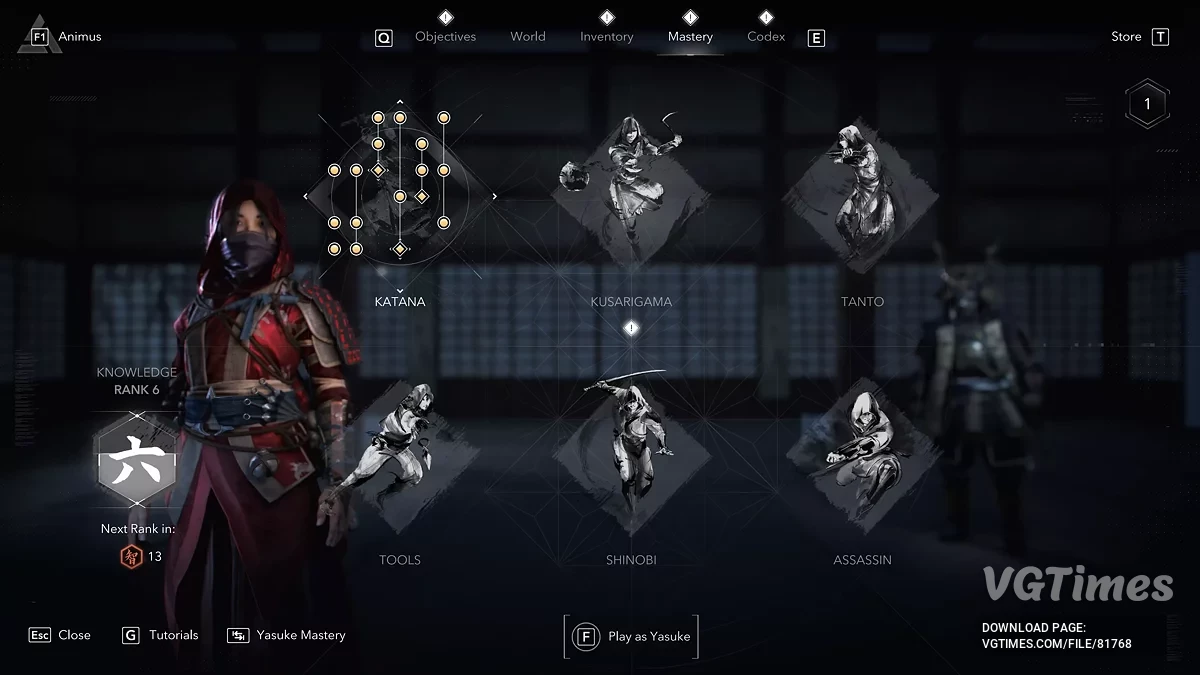 Assassin's Creed Shadows — Безпечне збереження після 40 годин гри