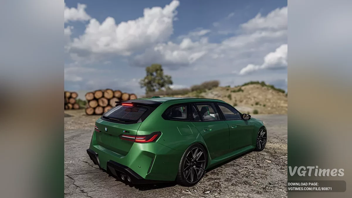 BeamNG.drive — BMW M5 Rilis oleh George Works (0.34.x)