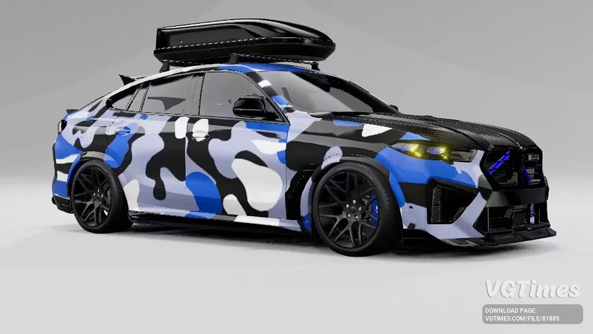 BeamNG.drive — BMW X6M Custom v2.0 (0.34.x)
