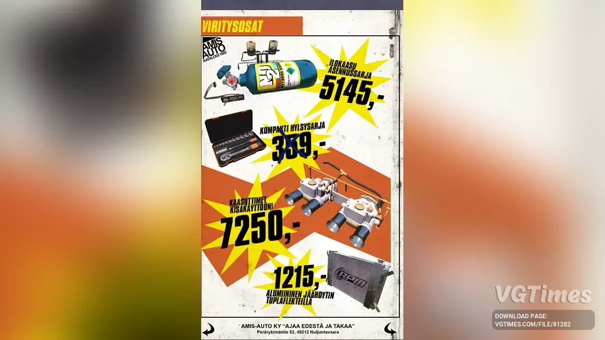 My Summer Car — Частково зібрана Сатсума