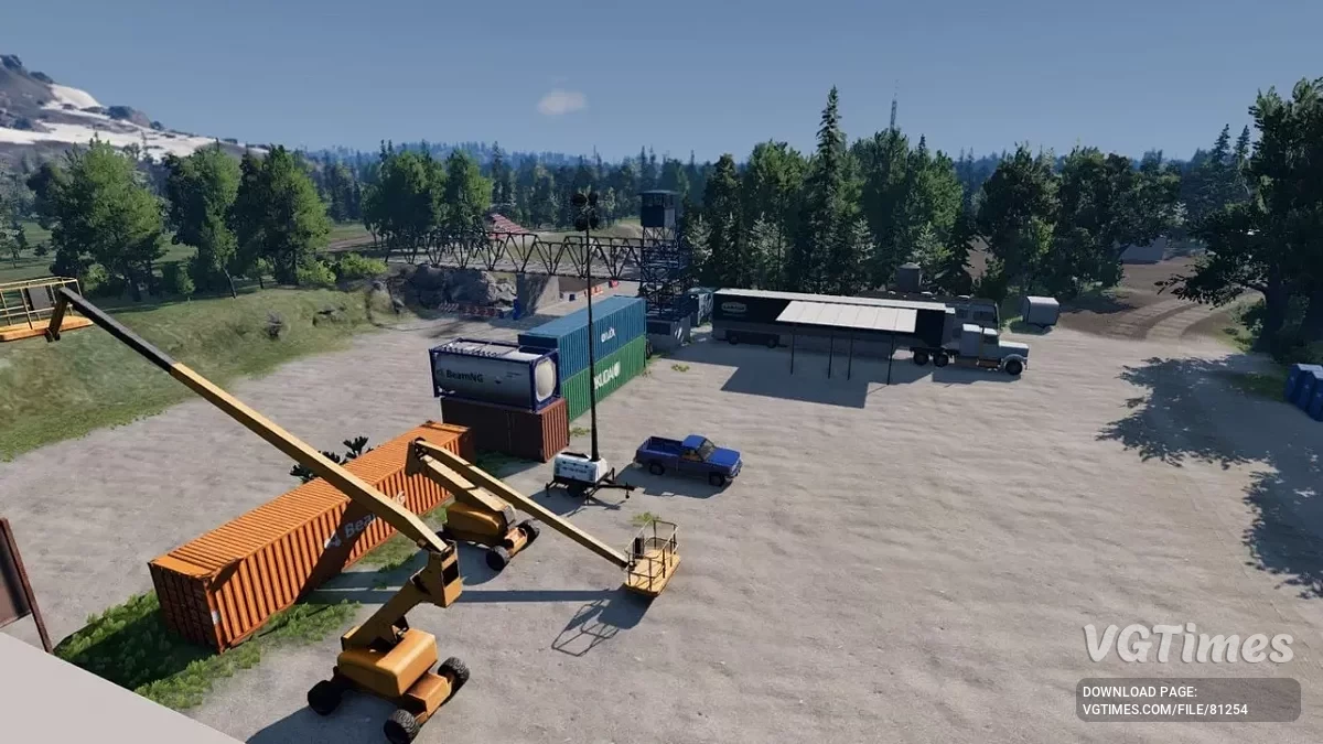 BeamNG.drive — Dağlık Off-Road Park v2.1 (0.34.x)