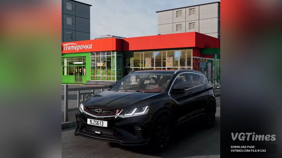 BeamNG.drive — Geely Coolray / Belgee X50