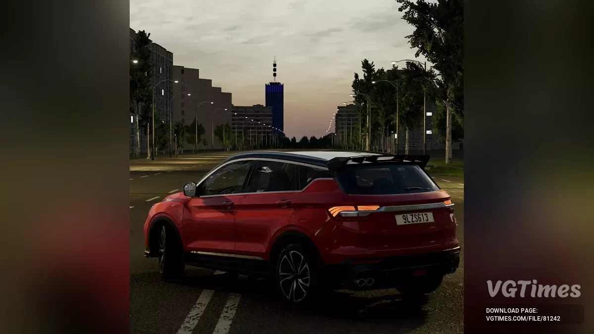 BeamNG.drive — Geely Coolray / Belgee X50