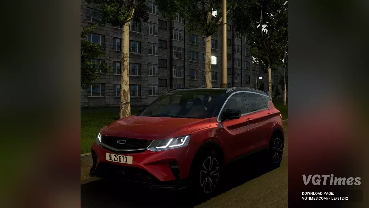 BeamNG.drive — Geely Coolray / Belgee X50