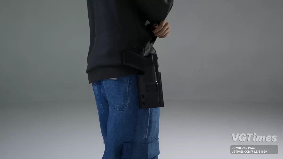 inZOI — Glock 17 з кобурою