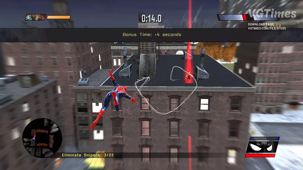 Spider-Man: Web of Shadows (2008) — Traje Vermelho HD V6 & Traje Preto Completo