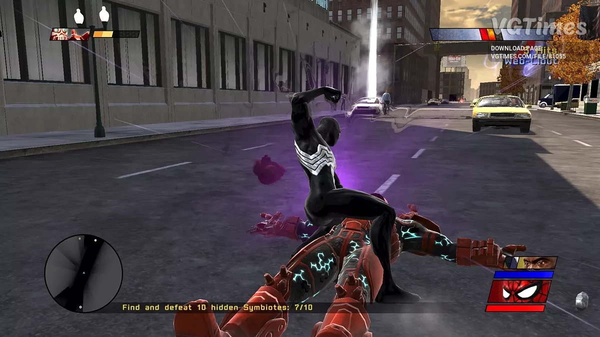 Spider-Man: Web of Shadows (2008) — Traje Vermelho HD V6 & Traje Preto Completo