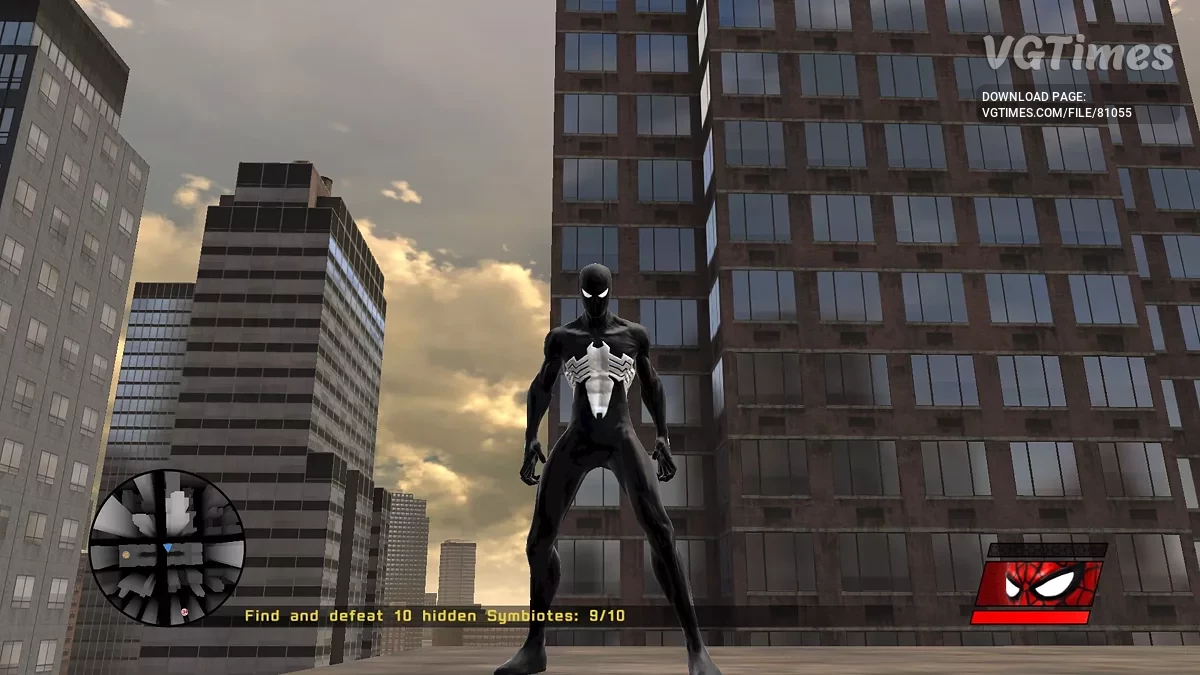 Spider-Man: Web of Shadows (2008) — Traje Vermelho HD V6 & Traje Preto Completo