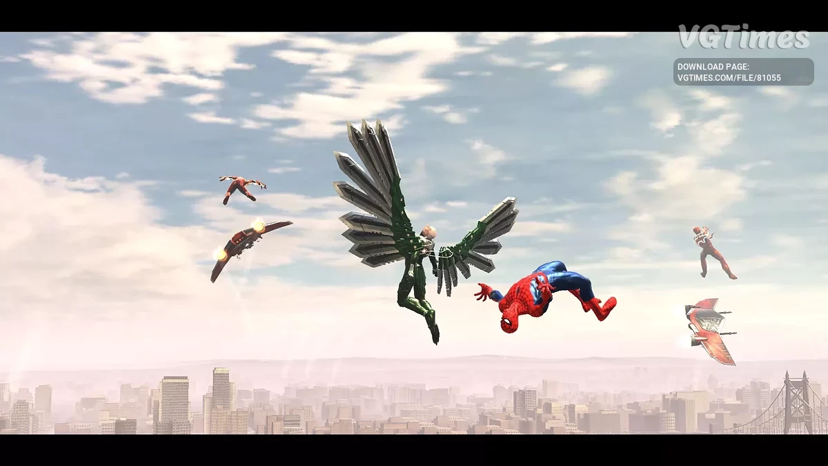Spider-Man: Web of Shadows (2008) — Traje Vermelho HD V6 & Traje Preto Completo