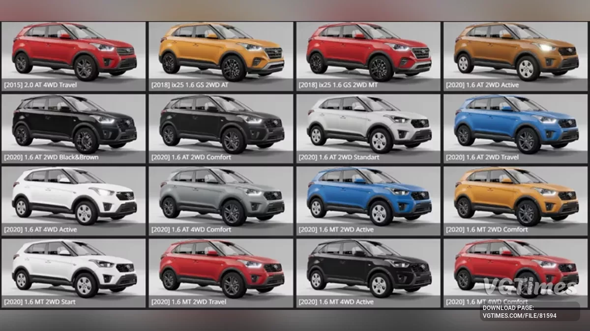 BeamNG.drive — Hyundai Creta/ix25 v1.3 (0.34.x)