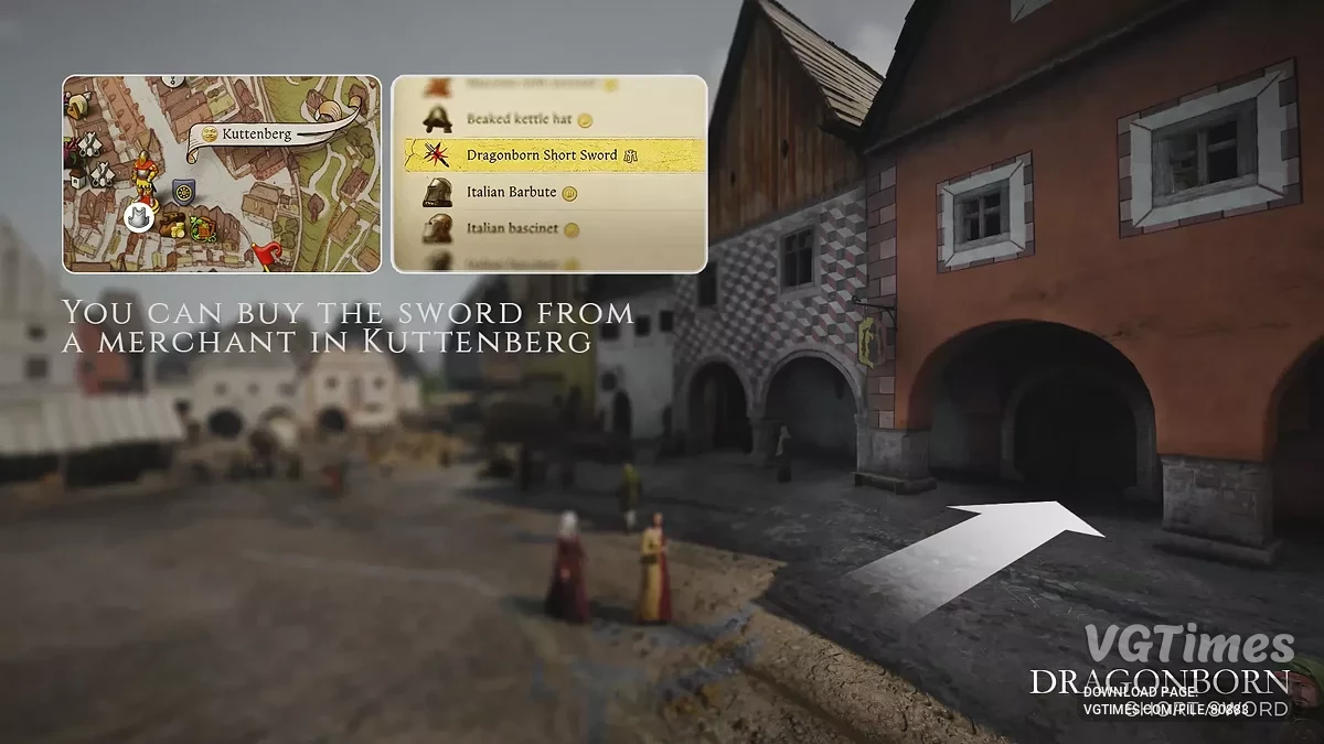 Kingdom Come: Deliverance 2 — Krótki Miecz Smoczego Urodzenia